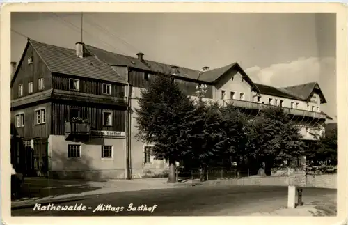 Sächs. Schweiz,, Mittags Gasthof Rathewalde -523708