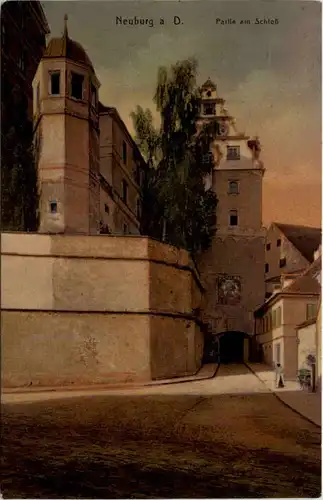 Neuburg a. D. - Partie am Schloss -636158