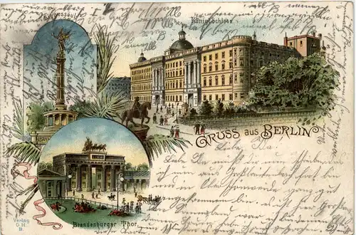 Gruss aus Berlin - Litho -636238