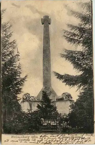 Weissenburg - Armee Denkmal -636618