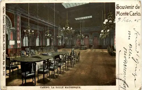 Souvenir de Monte Carlo - Litho -636638