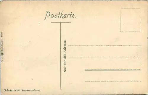 Schwarzatal, Schweizerhaus -525162