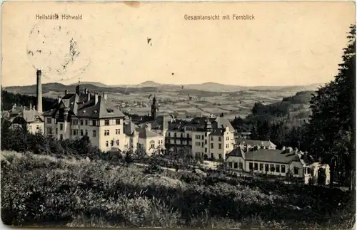 Heilstätte Hohwald, Gesamansicht mit Fernblick -525402