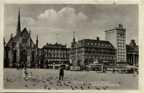 Leipzig, Augustusplatz, Universitätskirche -525542