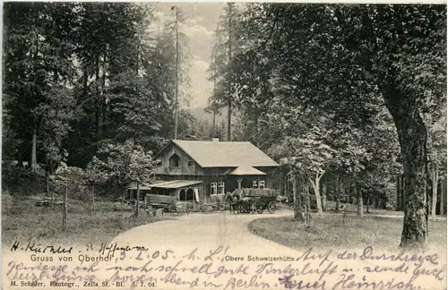 Gruss vom Oberhof, Obere Schweizerhütte -526182