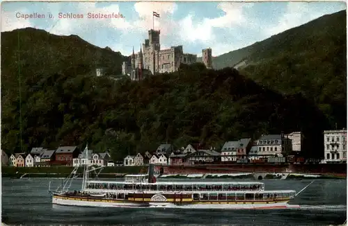 Koblenz, Capellen u. Schloss Stolzenfels -527102