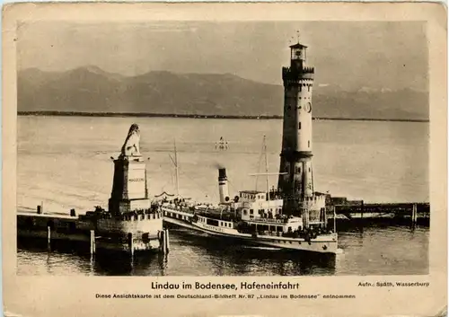 Lindau, Hafeneinfahrt -527262