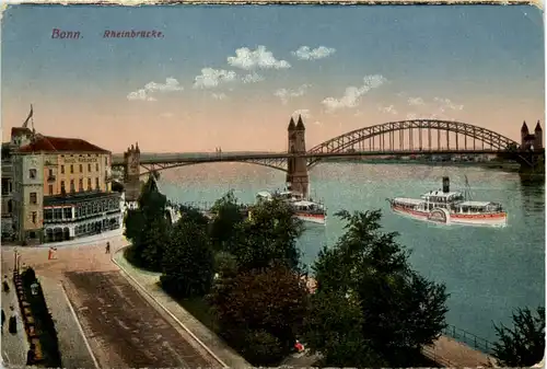 Bonn, Rheinbrücke -527722