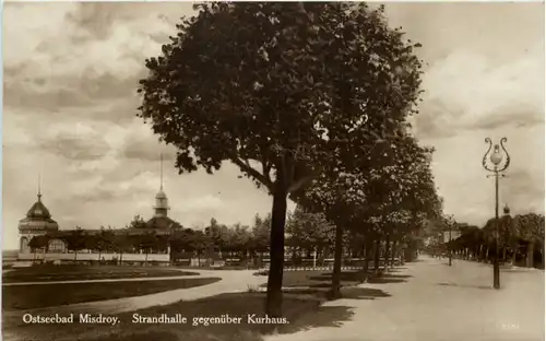 Ostseebad Misdroy - Strandhalle gegenüber Kurhaus -638174
