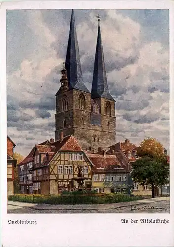 Quedlinburg, An der Nikolaikirche -530770