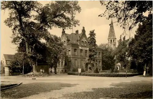 Zeuthen/Mark,, Blick zum Rathaus -531190