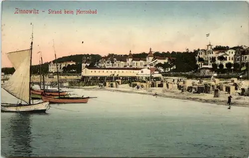 Zinnowitz, Strand beim Herrenbad -531430