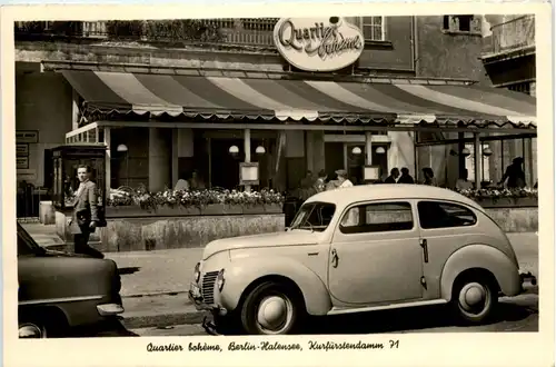 Berlin-Halensee - Quartier Boheme - Auto -531930