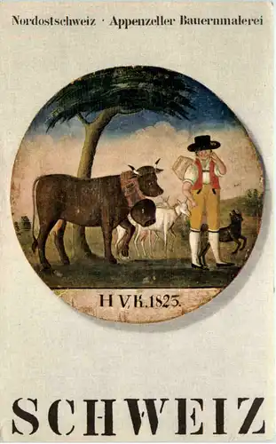 Schweiz - Appenzeller Bauernmalerei -638908
