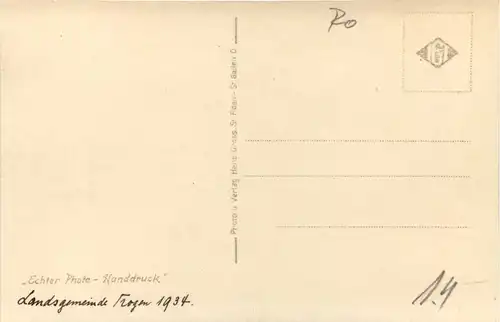 Landsgemeinde Trogen 1934 -638988