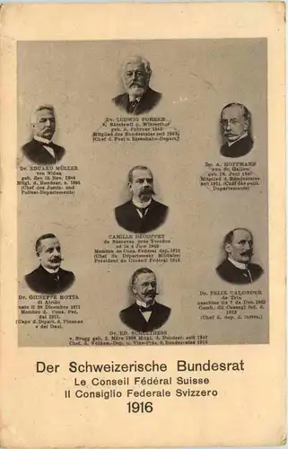 Der Schweizerische Bundesrat 1916 -639068
