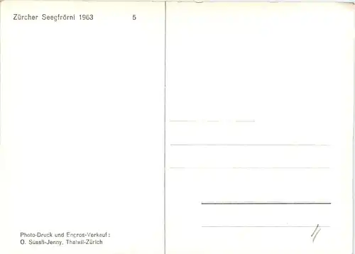 Zürich - Seegefrörni 1963 -639308