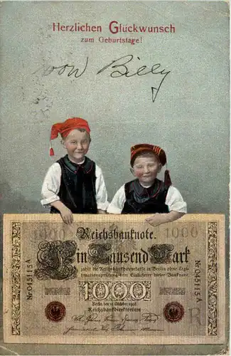 Geld auf Ansichtskarten -640208