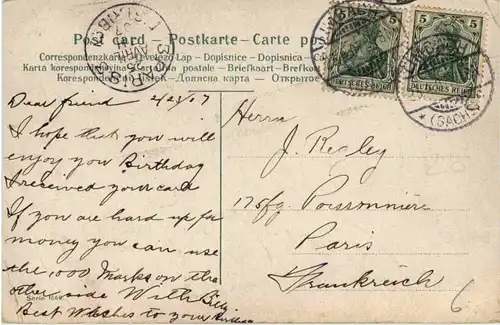 Geld auf Ansichtskarten -640208