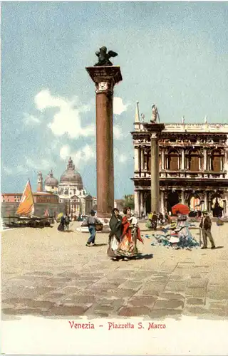 Venezia- Piazzetta S. Marco -640628