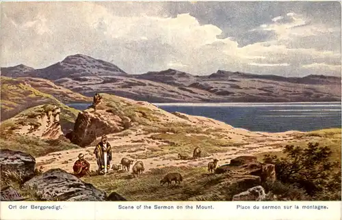 Scene of the Sermon on the Mount -641108