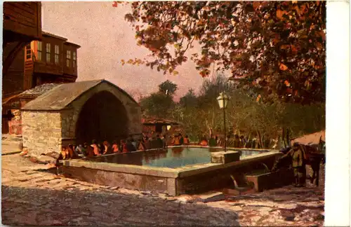 Bulgaria - Le donne alla fontana -642428