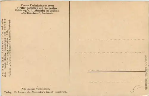 Tiroler Freiheitskampf - Tiroler Schützen -642608