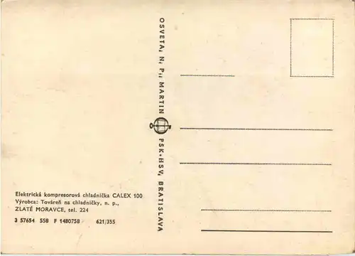 Kühlschrank Calex 100 - Werbung -643314