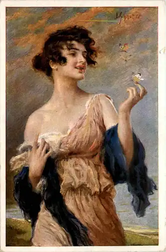 Künstler AK - L. Schmutzler - Lebensfreude -643296