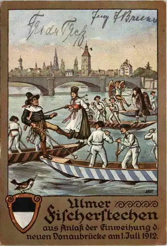 Ulm - Ulmer Fischerstechen 1912 -643460