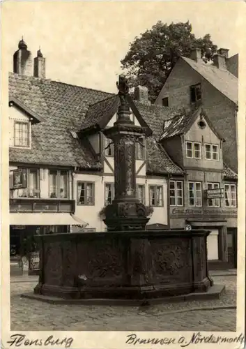 Flensburg, Brunnen a. Nordermarkt -530700