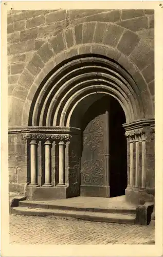 Dinkelsbühl, Portal von St. Georg -530740