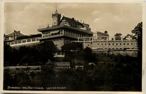 Dresden, Weisser Hirsch, der Luisenhof -530714