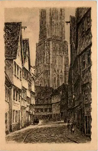 Ulm, Walfischgasse -530942