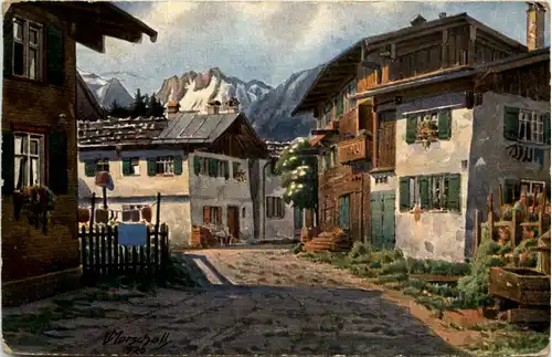 Oberstdorf mit Blick auf den Kratzer -531000