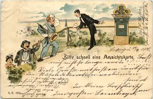 Bitte Schnell eine Ansichtskarte -643744