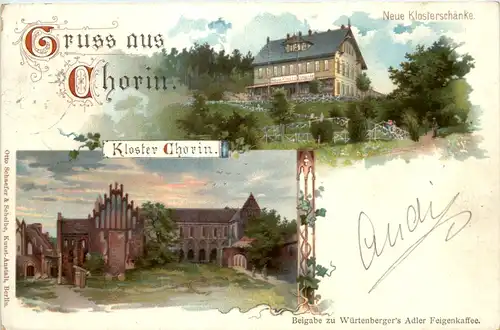Gruss vom aus Chorin - Litho -643748