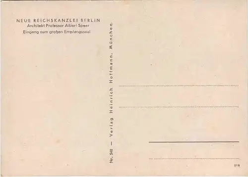 Berlin - Neue Reichskanzlei -643782