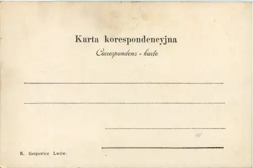 Künstlerkarte K. Gergowiecz -643826