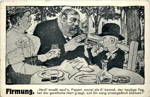 Firmung - Bier - Humor -643904