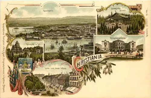 Christiania - Litho - Oslo -643956