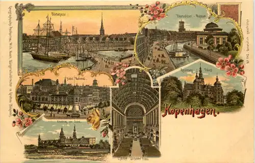 Kopenhagen - Litho -643960