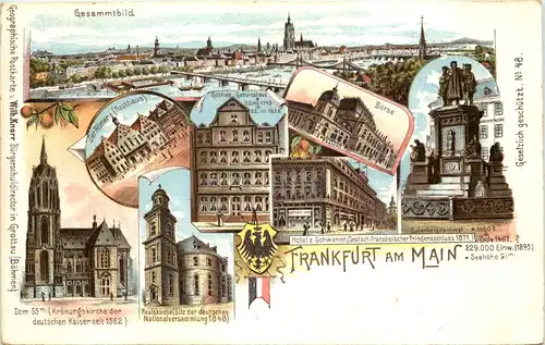 Frankfurt am Main - Litho -643986