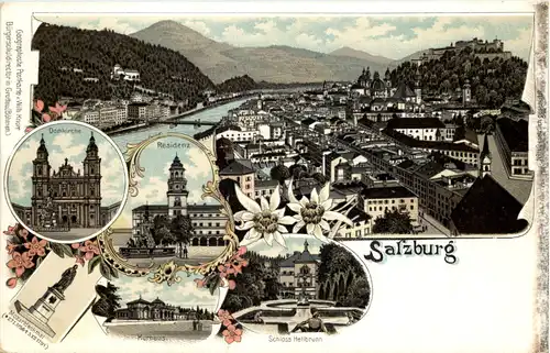 Salzburg - Litho -644012