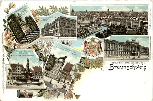 Braunschweig - Litho -643994