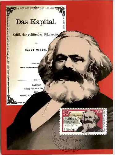 Karl Marx - Maximumkarte -494770