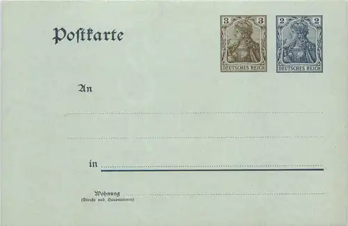 Ganzsache Deutschland -617452