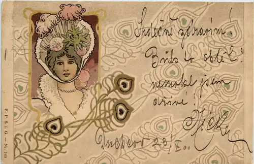 Künstler AK - Jugendstil -644058