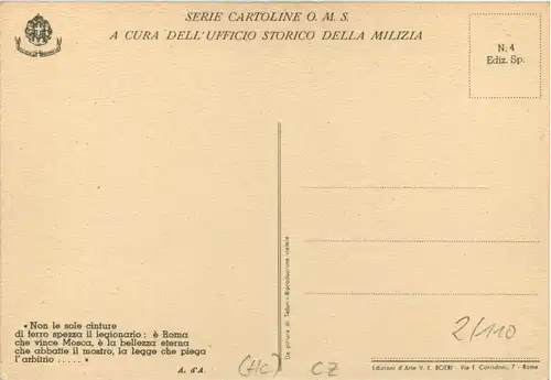 Italia - A Cura dell Ufficio Storico Della Milizia -644084