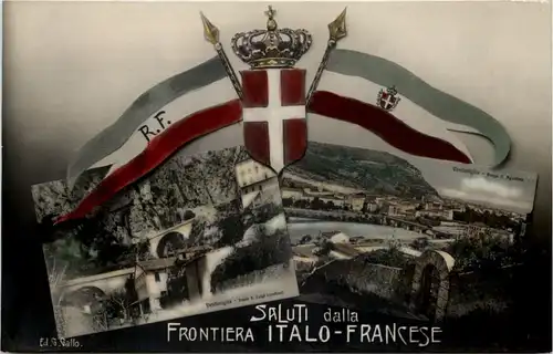 Ventimiglia - Saluti dalla Frontiera Italo-Francese -644134